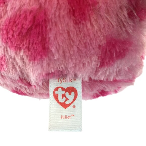 Ty Beanie Boos Juliet Pink Penguin 9" Plush Stuffed Animal Toy Heart w/Tags - Picture 8 of 11